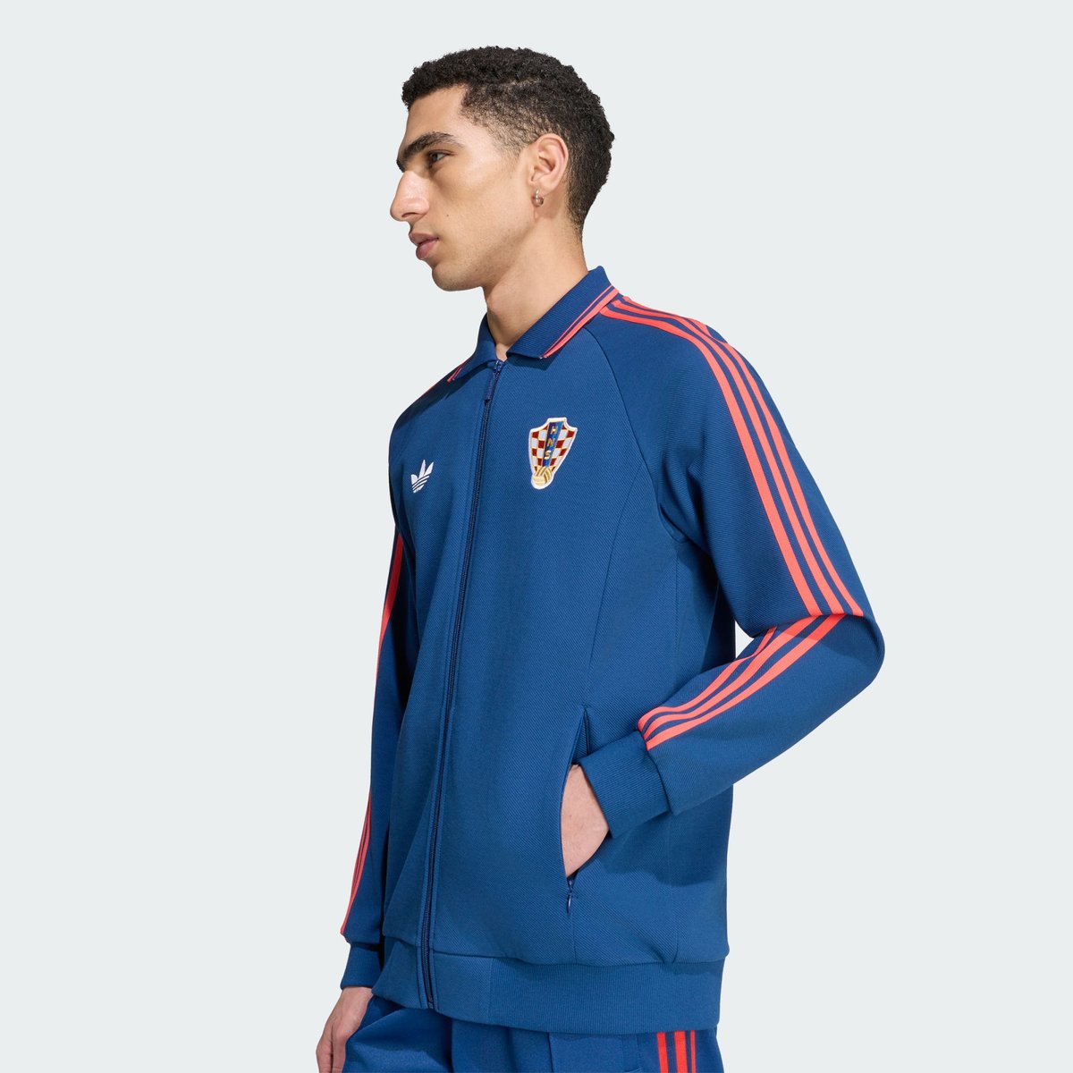 Veste Anthem Extérieur Croatie mystery blue, adidas Performance