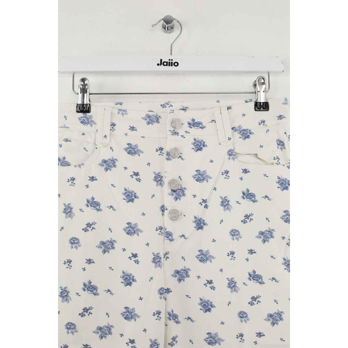 Jean droit - Très Bon État blanc, SEZANE