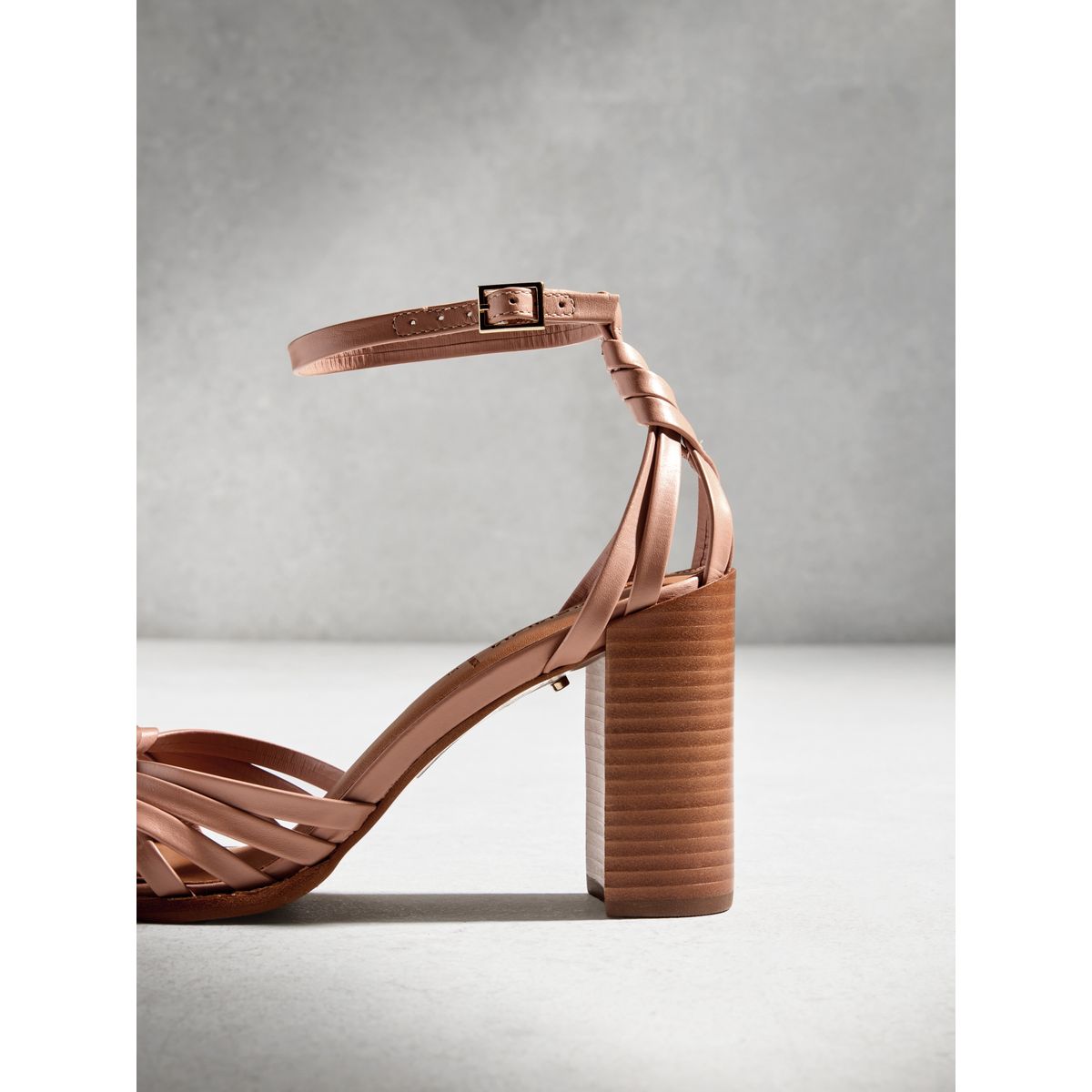 Chaussures tissées en deux parties n. premium camel, NEXT