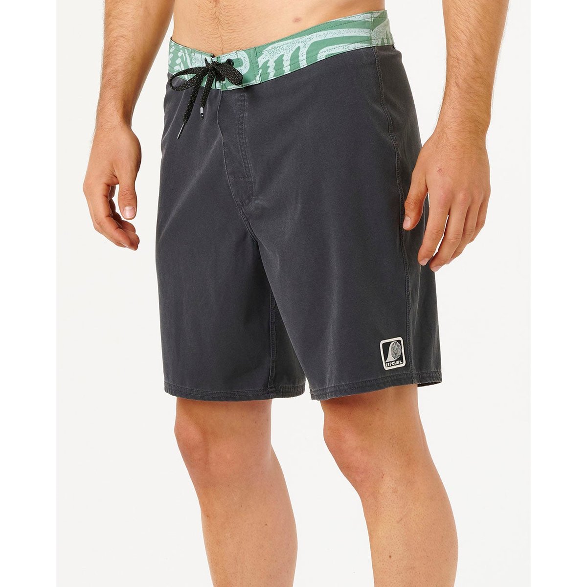 Boardshort MIRAGE Artist of the SEARCH noir délavé, RIP CURL