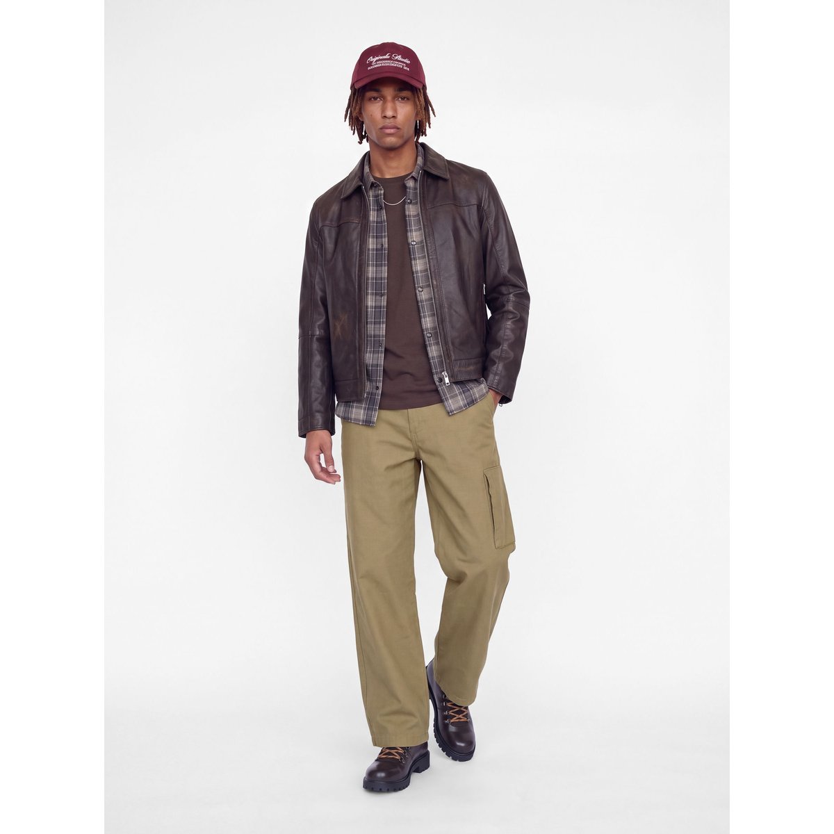 Pantalon Cargo dusky green 1, JACK & JONES