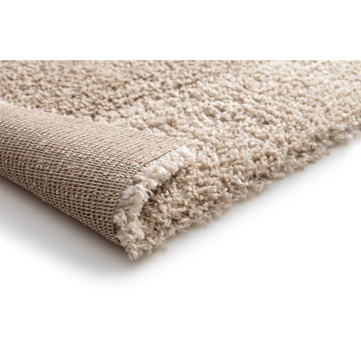 Tapis design doux et épais TURENNE beige sable, AFK LIVING