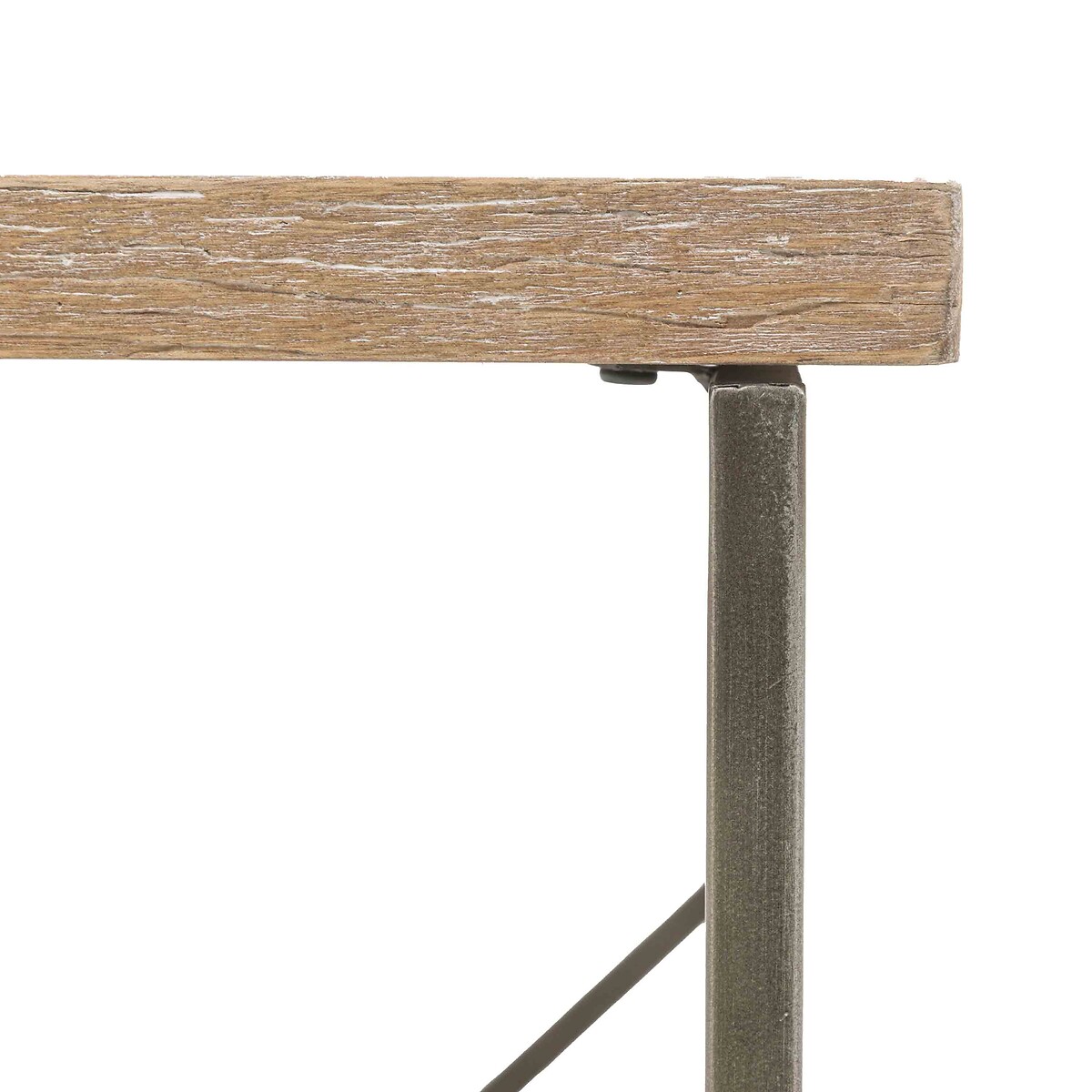 Brompton Wood & Metal Side Table light wood, ÉDITÉ