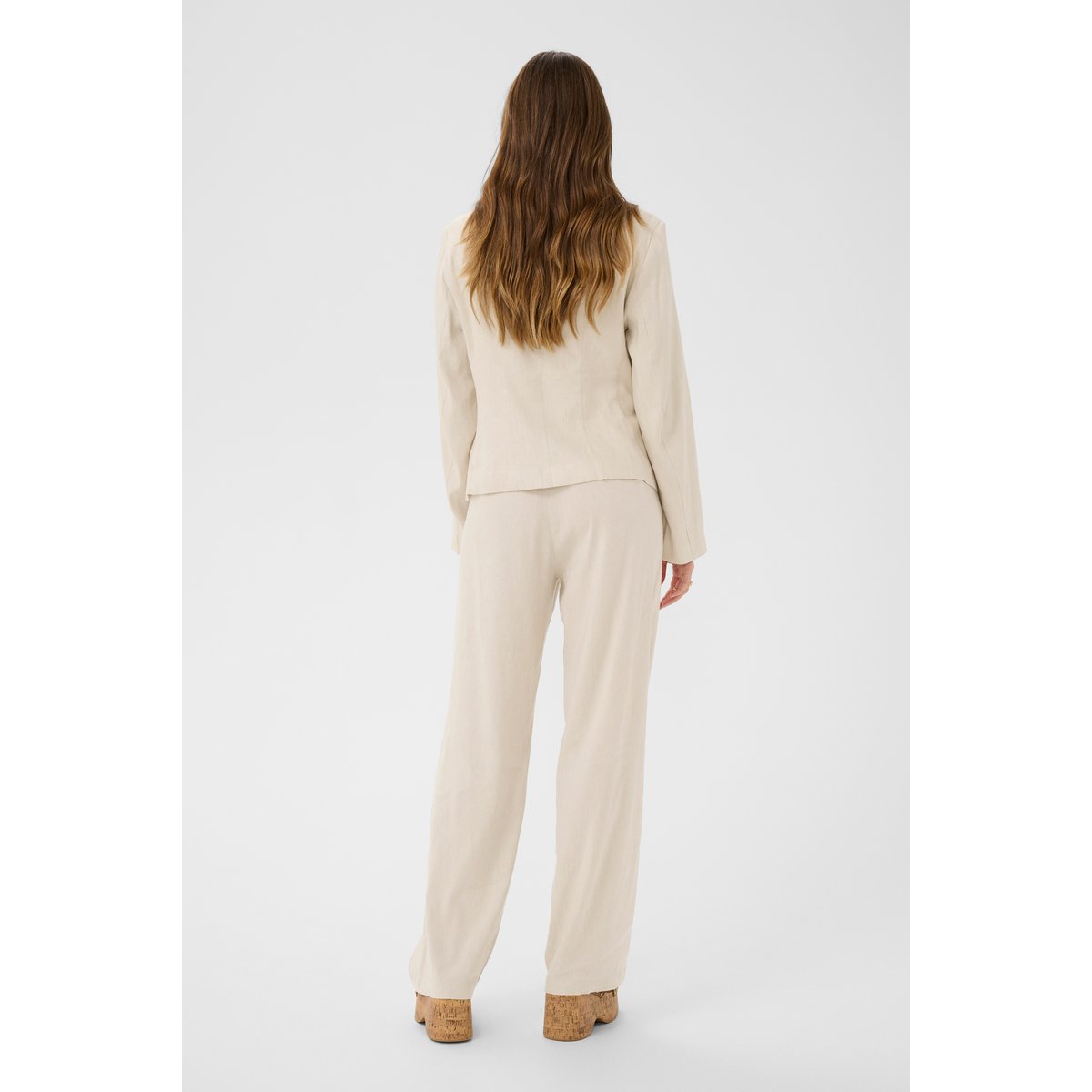 Blazer beige perfectly pale melange, CREAM
