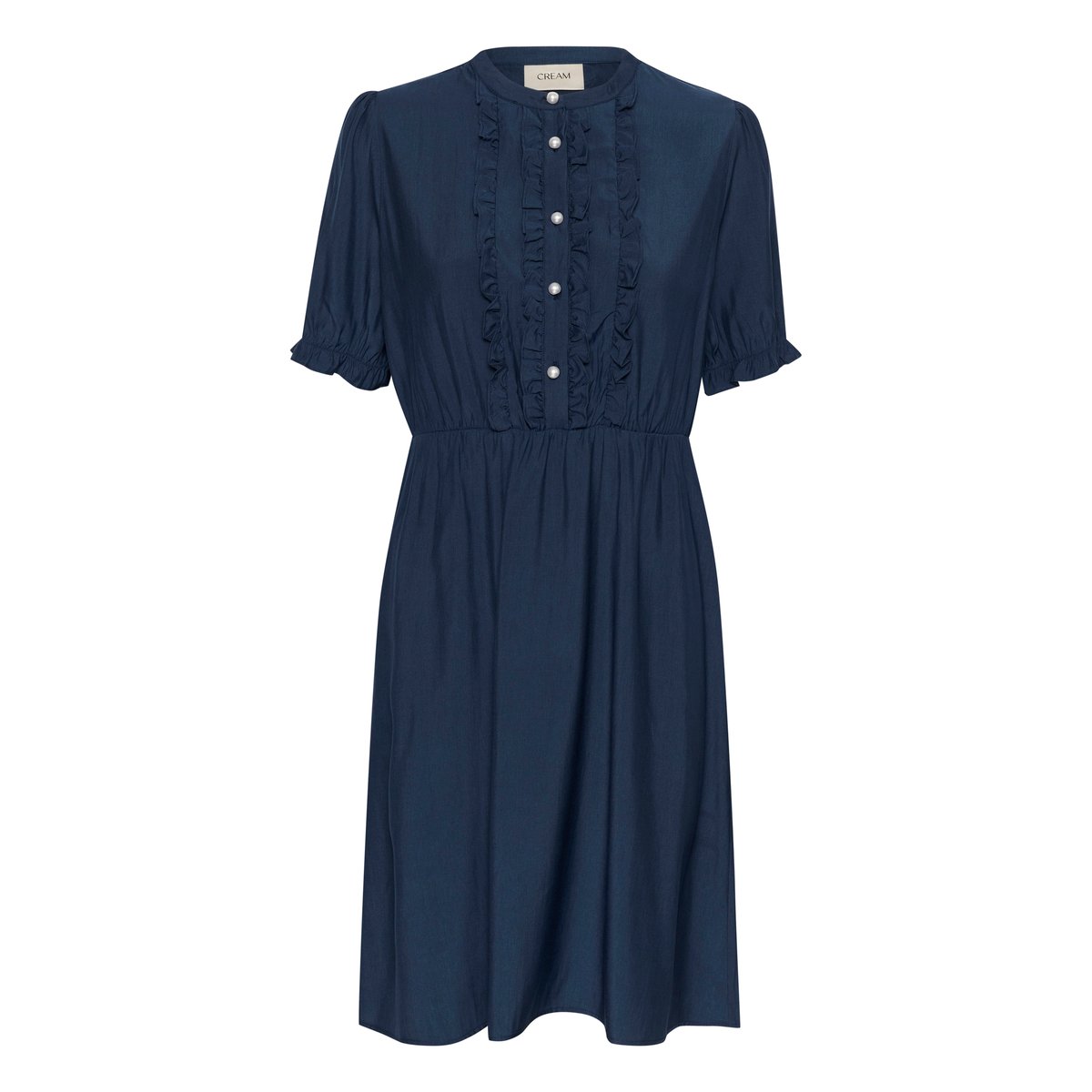 Robe bleu dress blue, CREAM