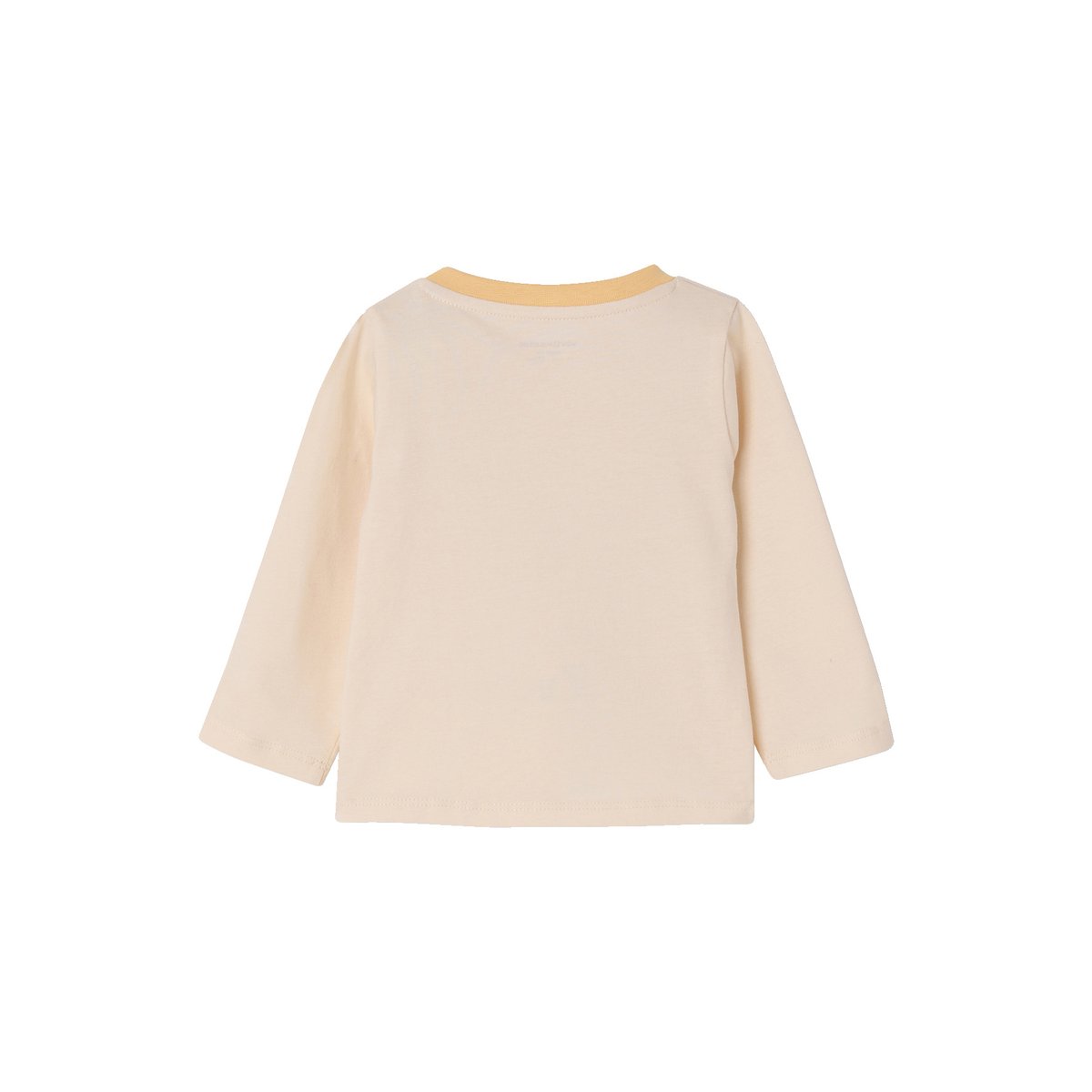T-shirt manches longues vanille, VERTBAUDET