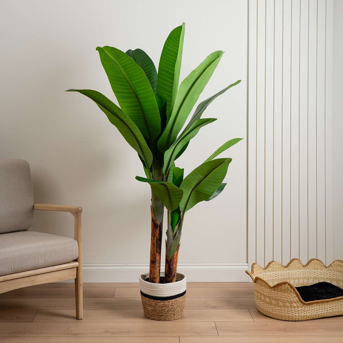 160cm Real Touch Banana Tree green, SO'HOME