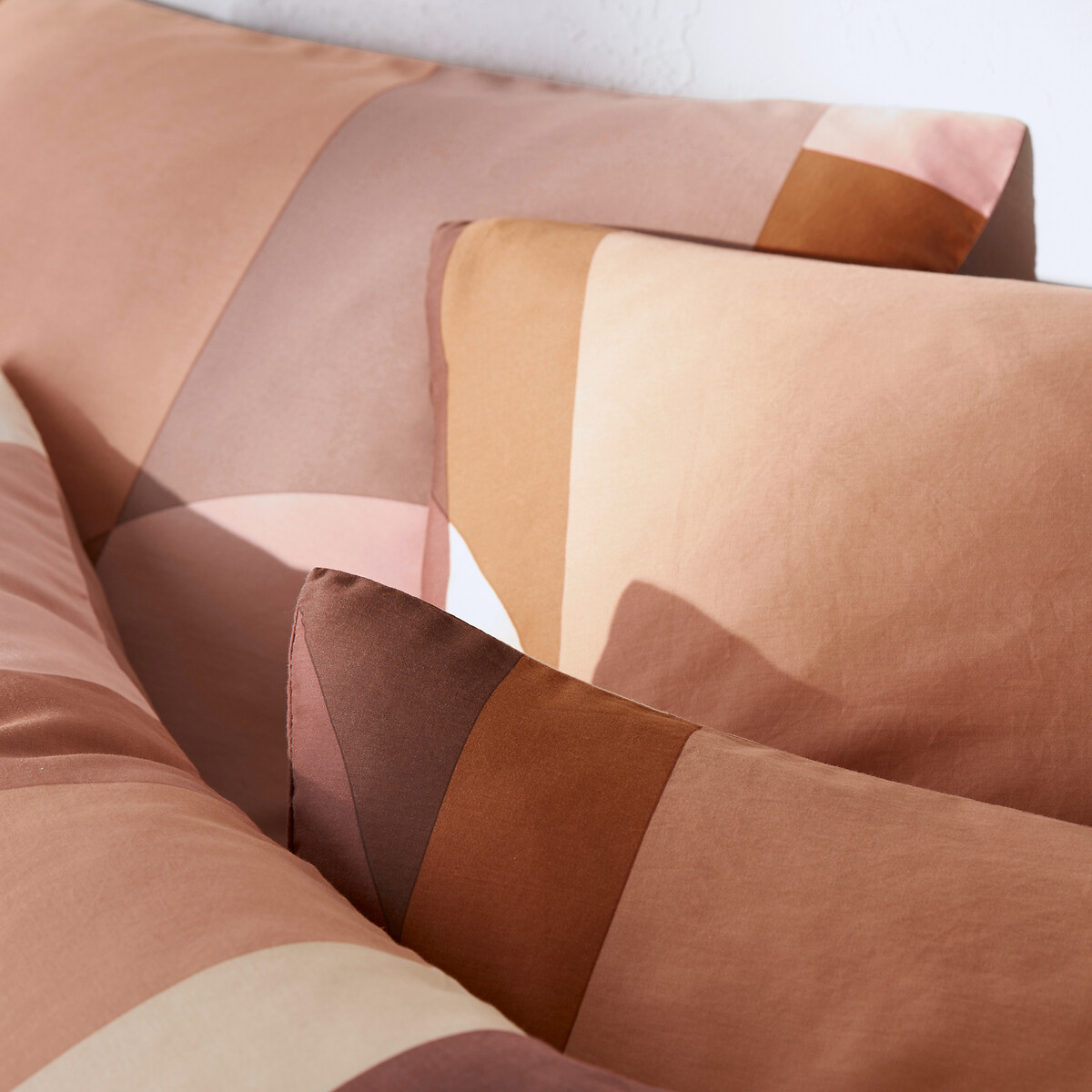 Housse de couette satin de coton lavé, Marjorie imprimé, LA REDOUTE INTERIEURS