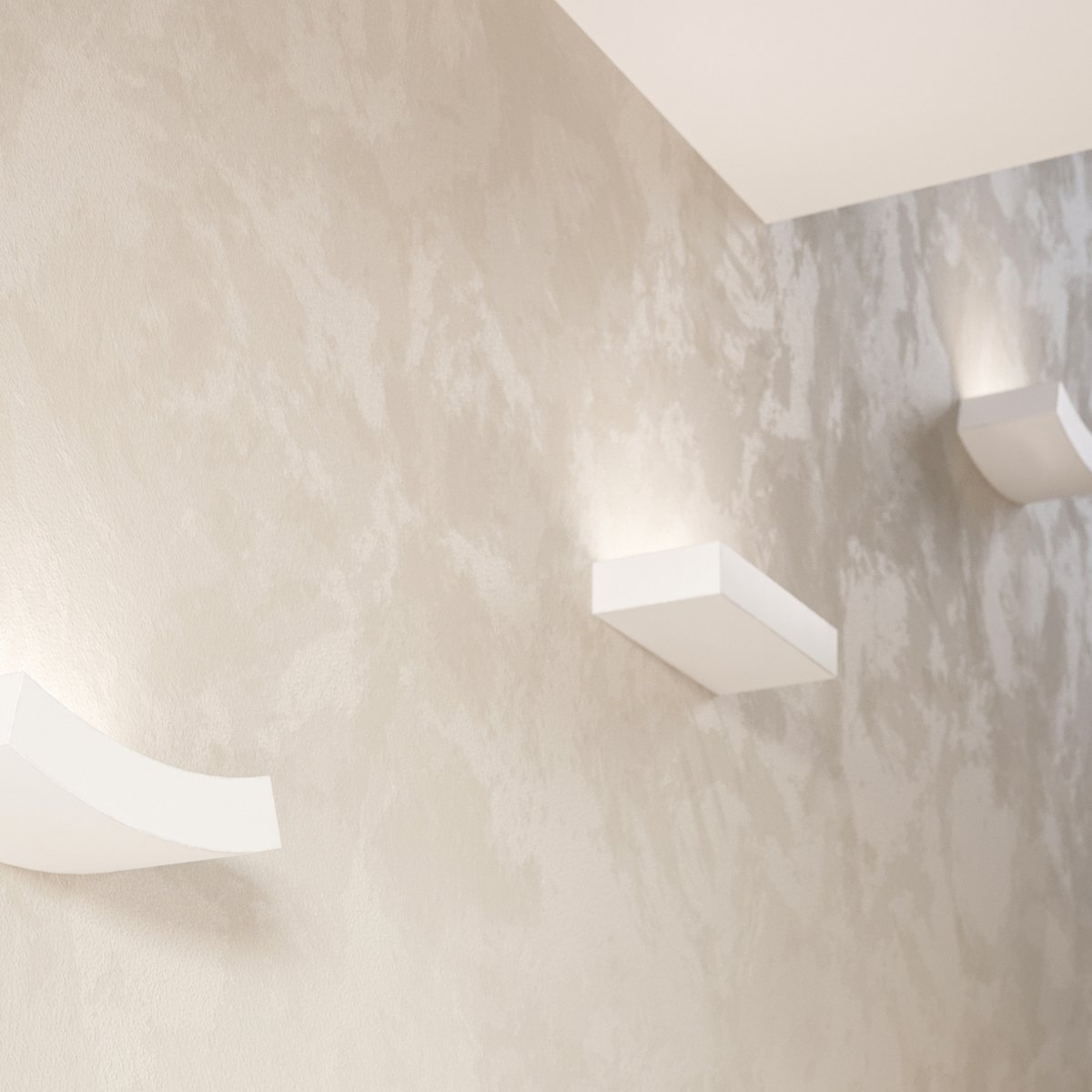 Applique Céramique Blanc G9 2 Taugan blanc, EDEN