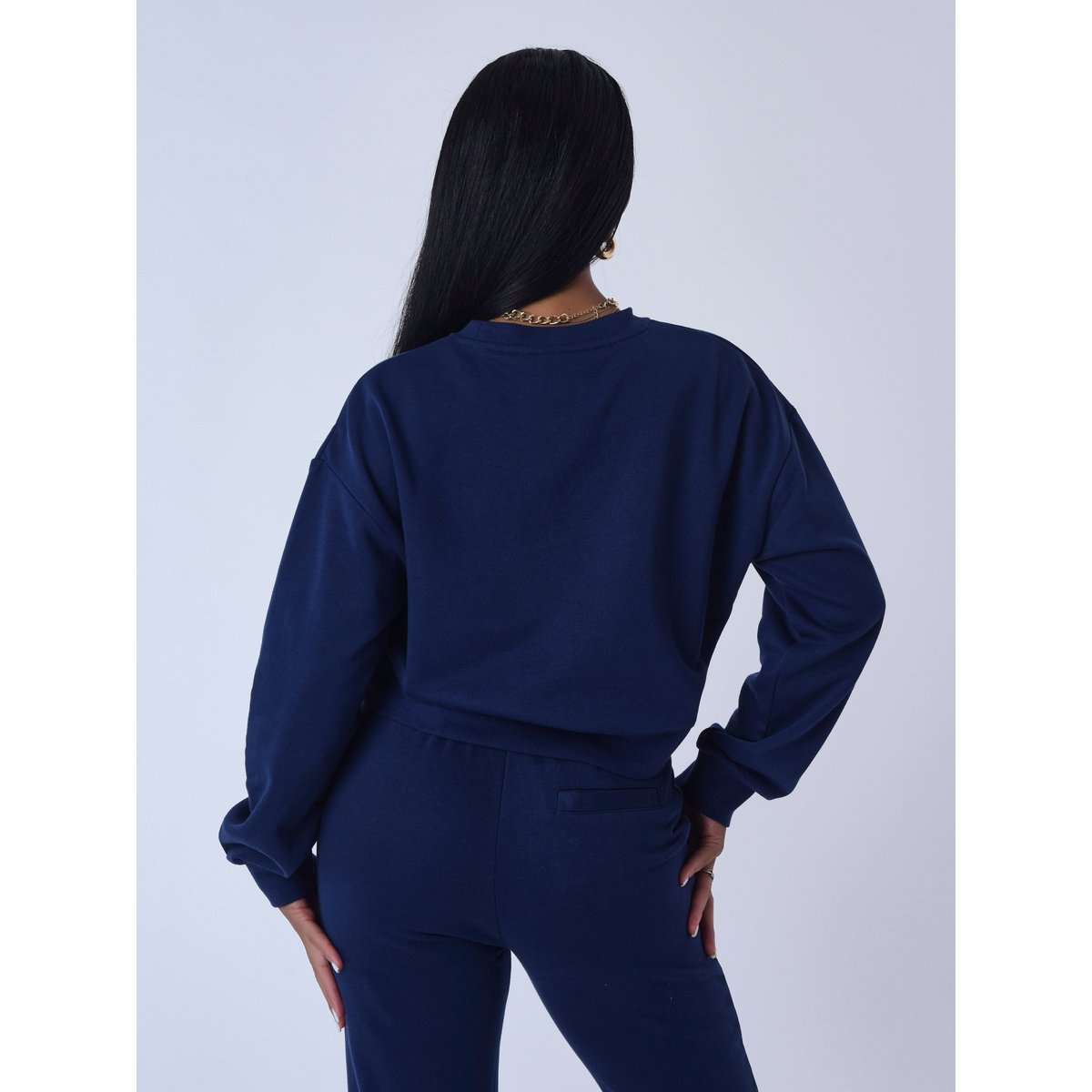 Sweat basic court ample bleu nuit, PROJECT X