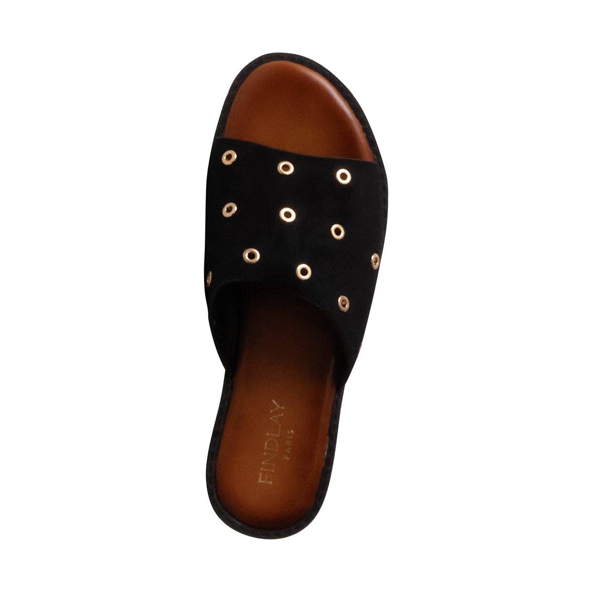 Sandales à Enfiler Paris noir, ENZA NUCCI