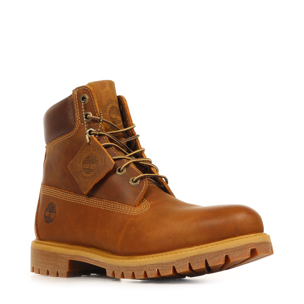 Boots PREMIUM 6 IN LACE WATERPROOF brown, TIMBERLAND