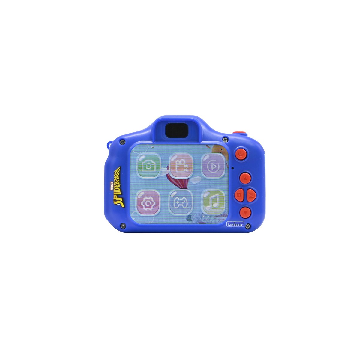 Camera pour enfant avec protection Spider-Man bleu, LEXIBOOK