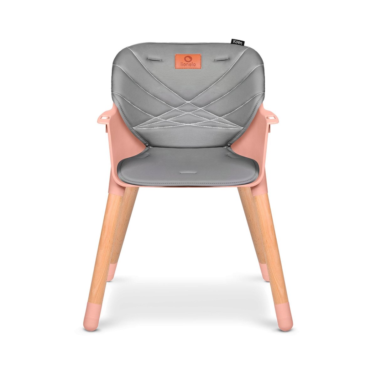 Chaise haute Koen rose, LIONELO