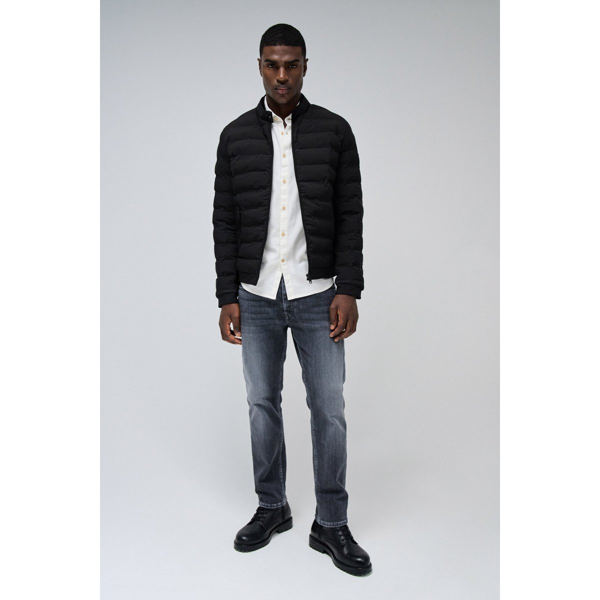 VESTES PUFFER AVEC POCHES noir, SALSA JEANS