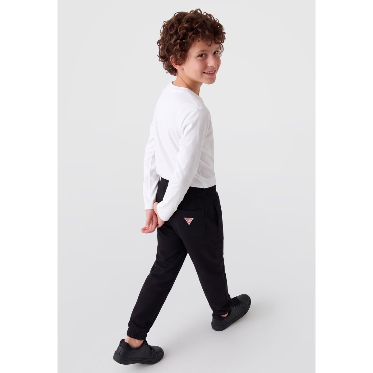 Joggers Coupe Classique noir, GUESS KIDS