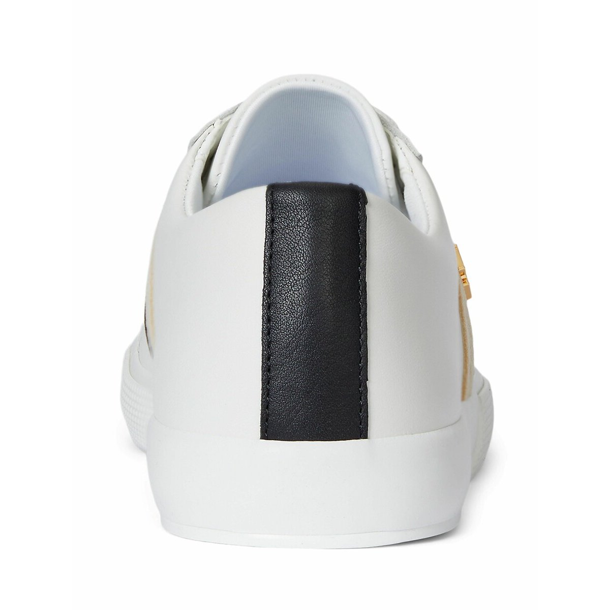 Baskets en cuir Janson blanc, LAUREN RALPH LAUREN