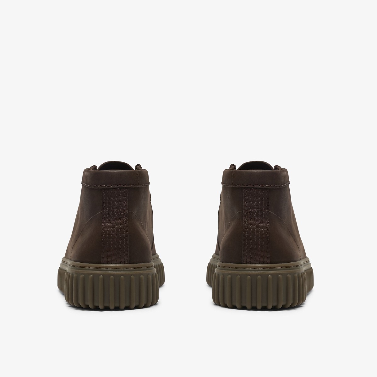Chaussures montantes en cuir suède, TORHILL HI marron foncé, CLARKS