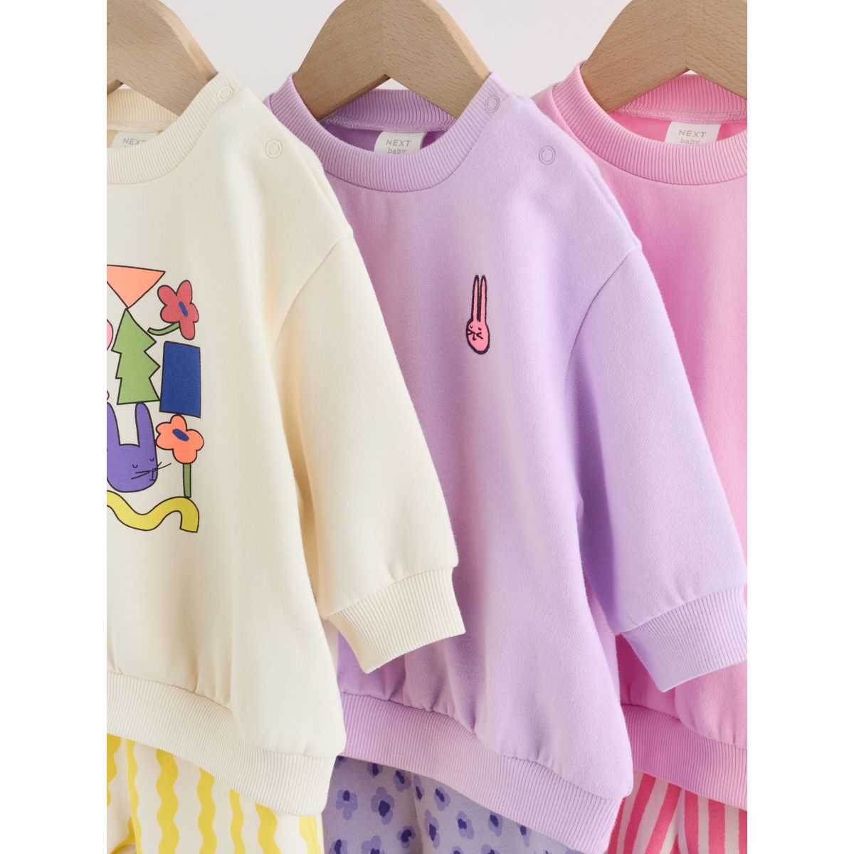 Sweat et pantalon de jogging bébé, 6 pièces multi-couleurs, NEXT