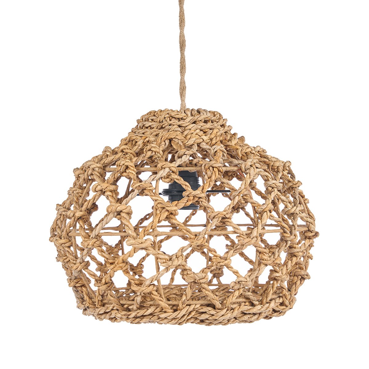 Suspension en feuille de bananier BANARA beige, BAZAR BIZAR