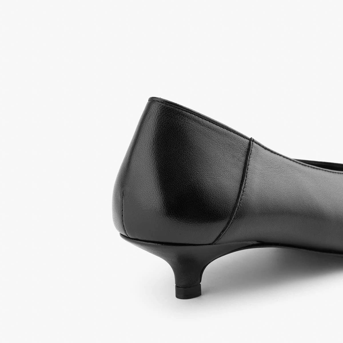 Escarpin Cuir lisse MYLÈNE noir, MAISON TOUFET