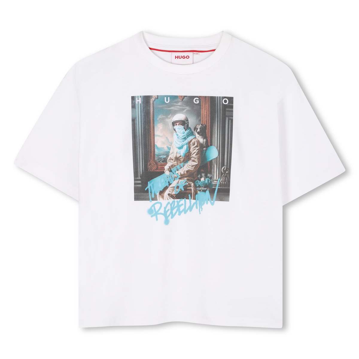 T-shirts à manches courtes blanc, HUGO KIDSWEAR