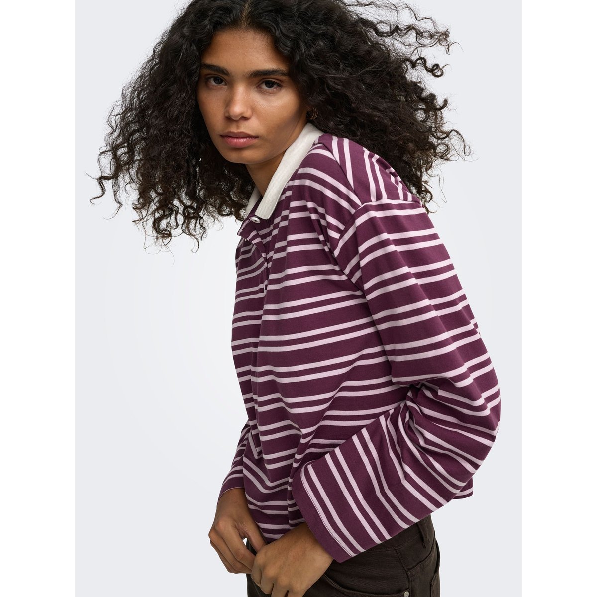 Polo violette - fig, ONLY