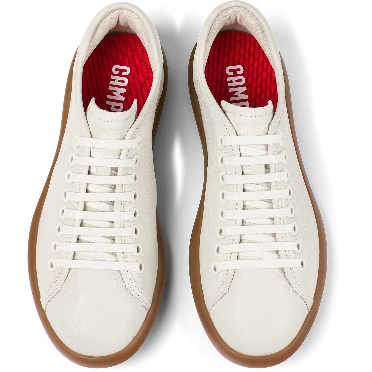 Baskets Pelotas Soller blanc naturel, CAMPER