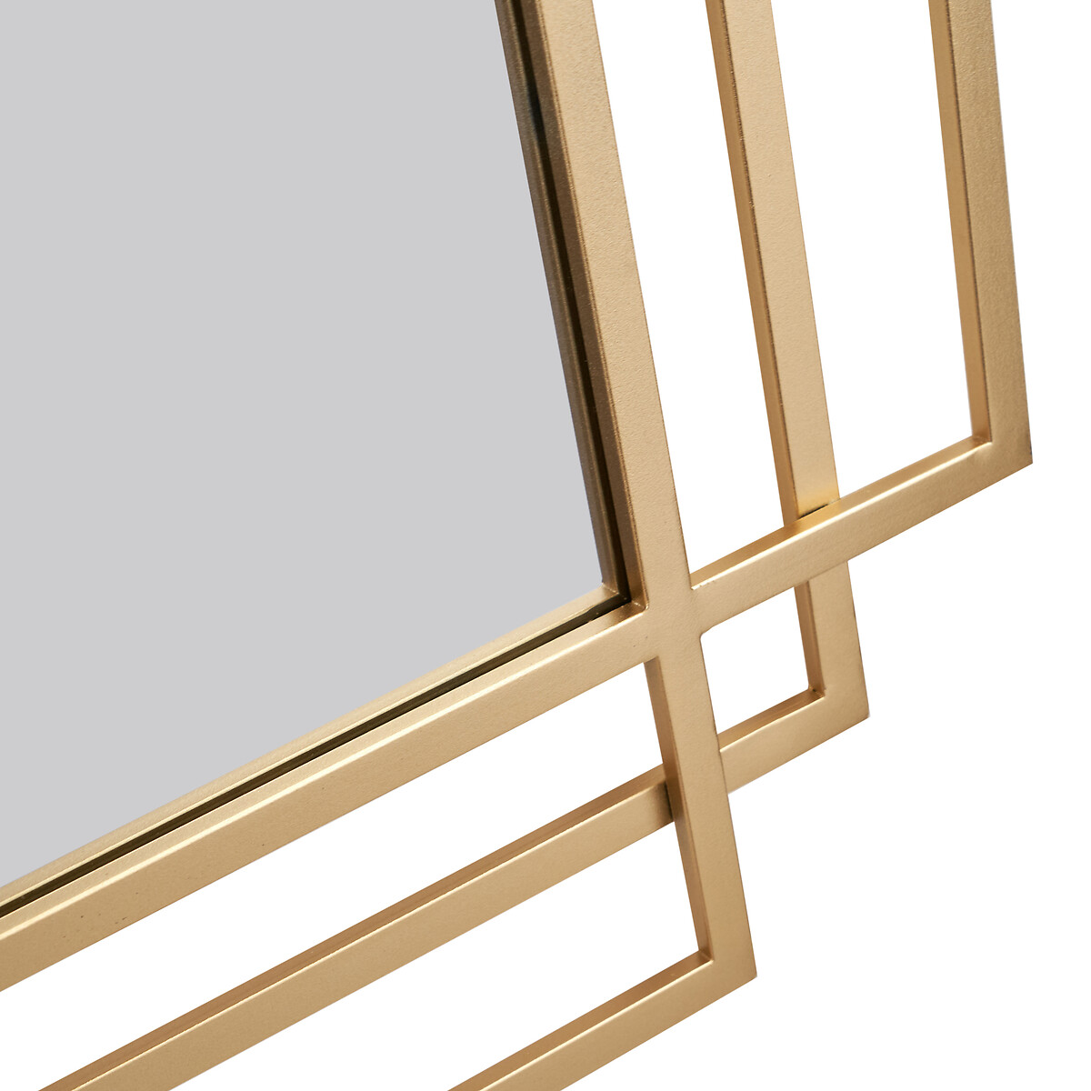 60x92cm Rectangular Multi Framed Wall Mirror gold-coloured, ÉDITÉ