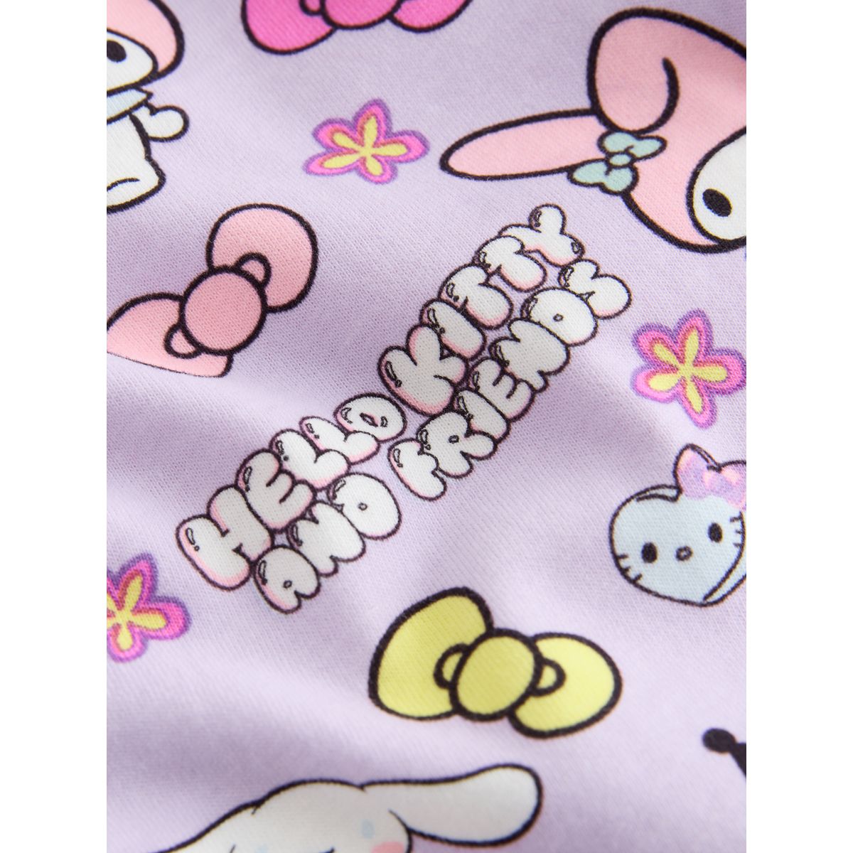 Pyjama boutonné hello kitty violet lilas, NEXT