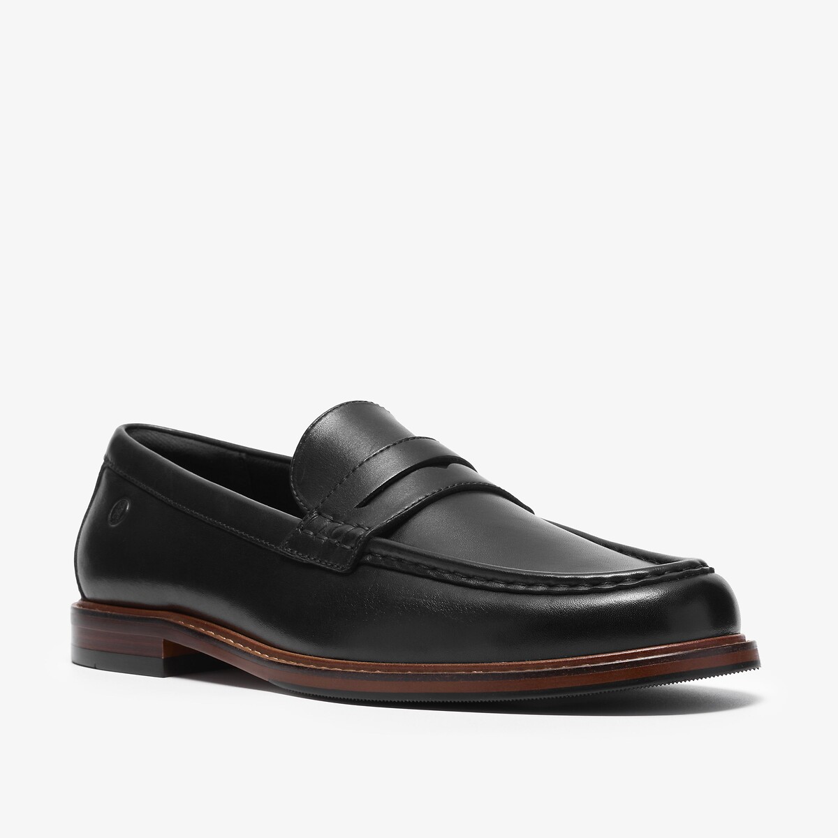 Mocassins en cuir, CRANHILL LO noir, CLARKS