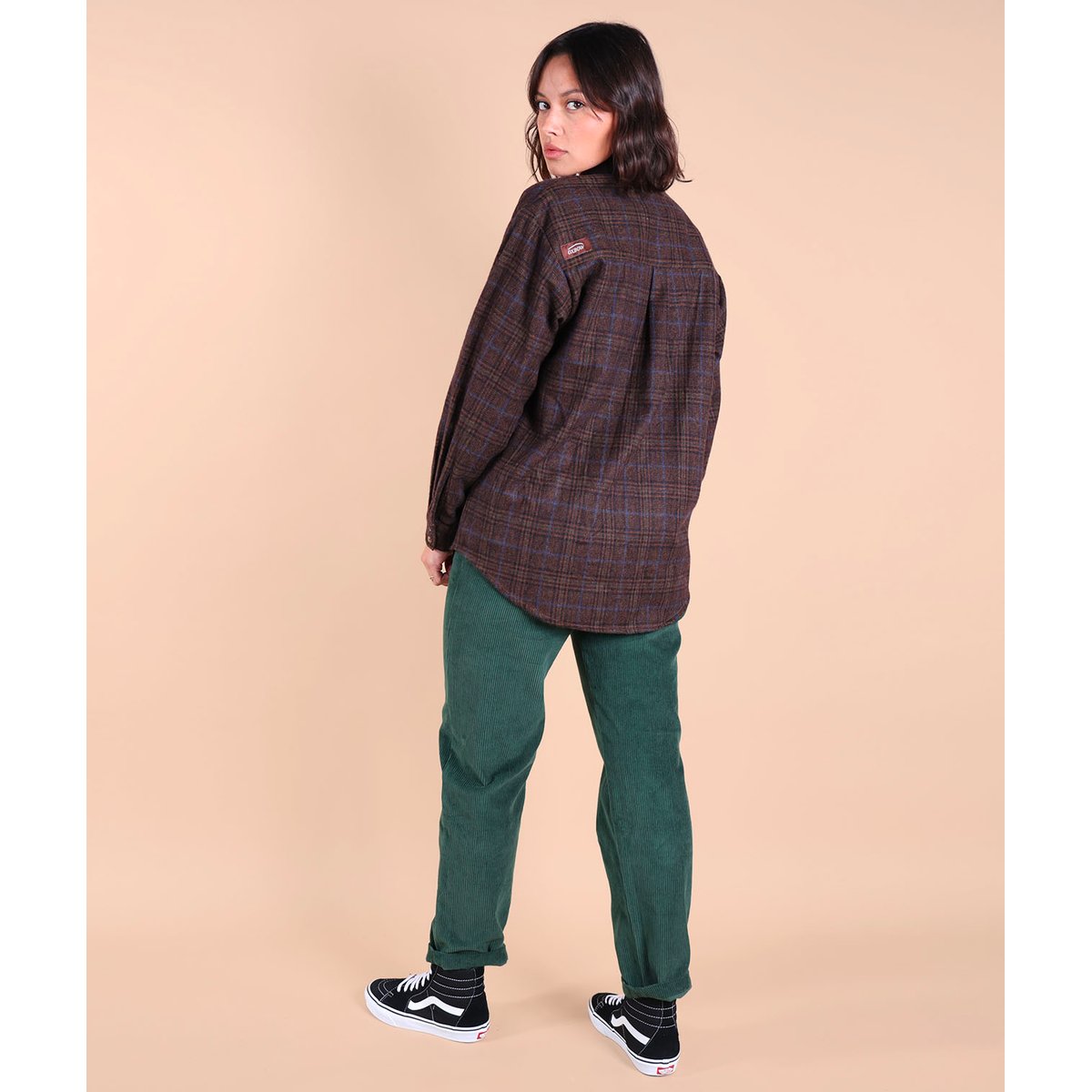 Chemise en flanelle CAMILLA chestnut, OXBOW