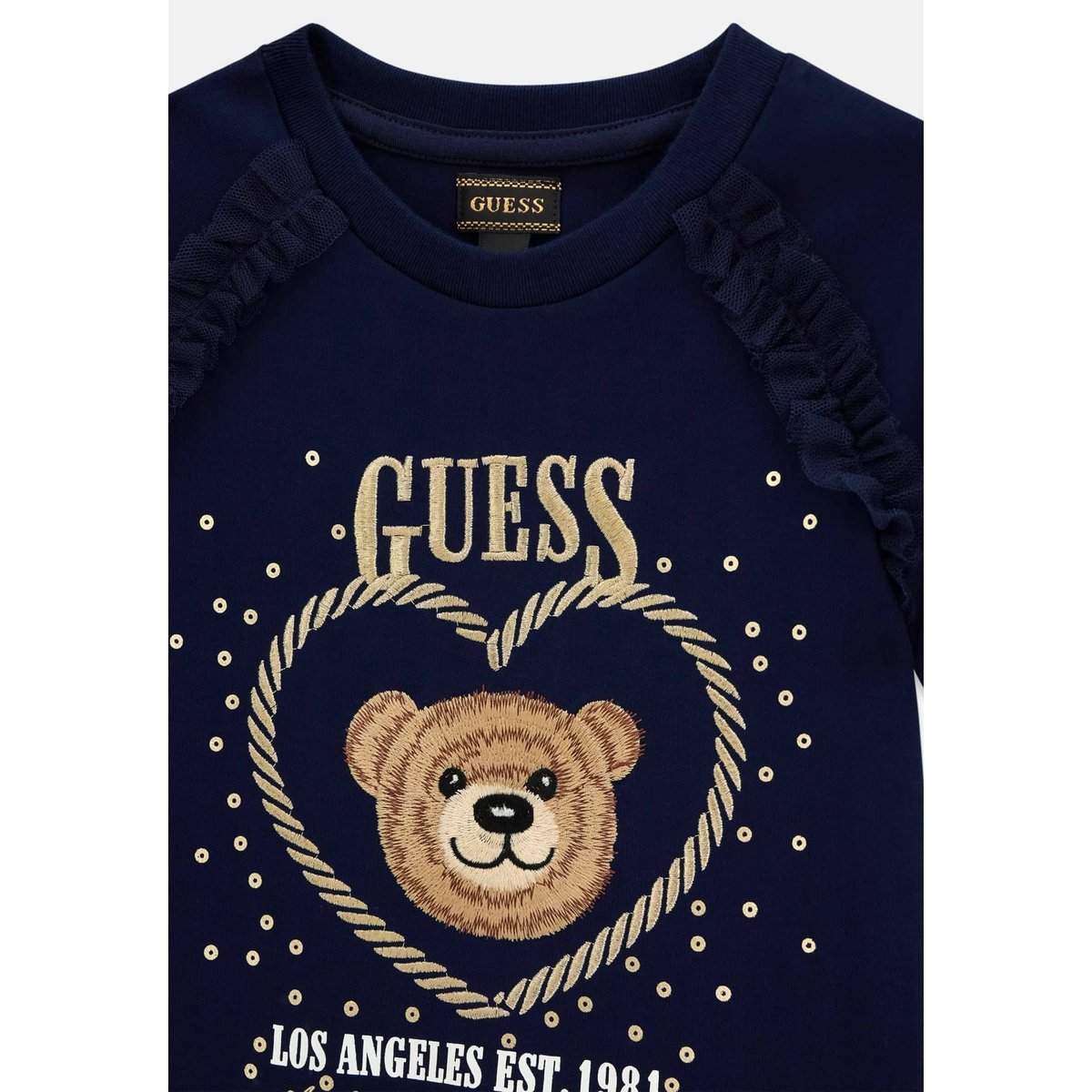 Robe Punto Milano bleu, GUESS KIDS