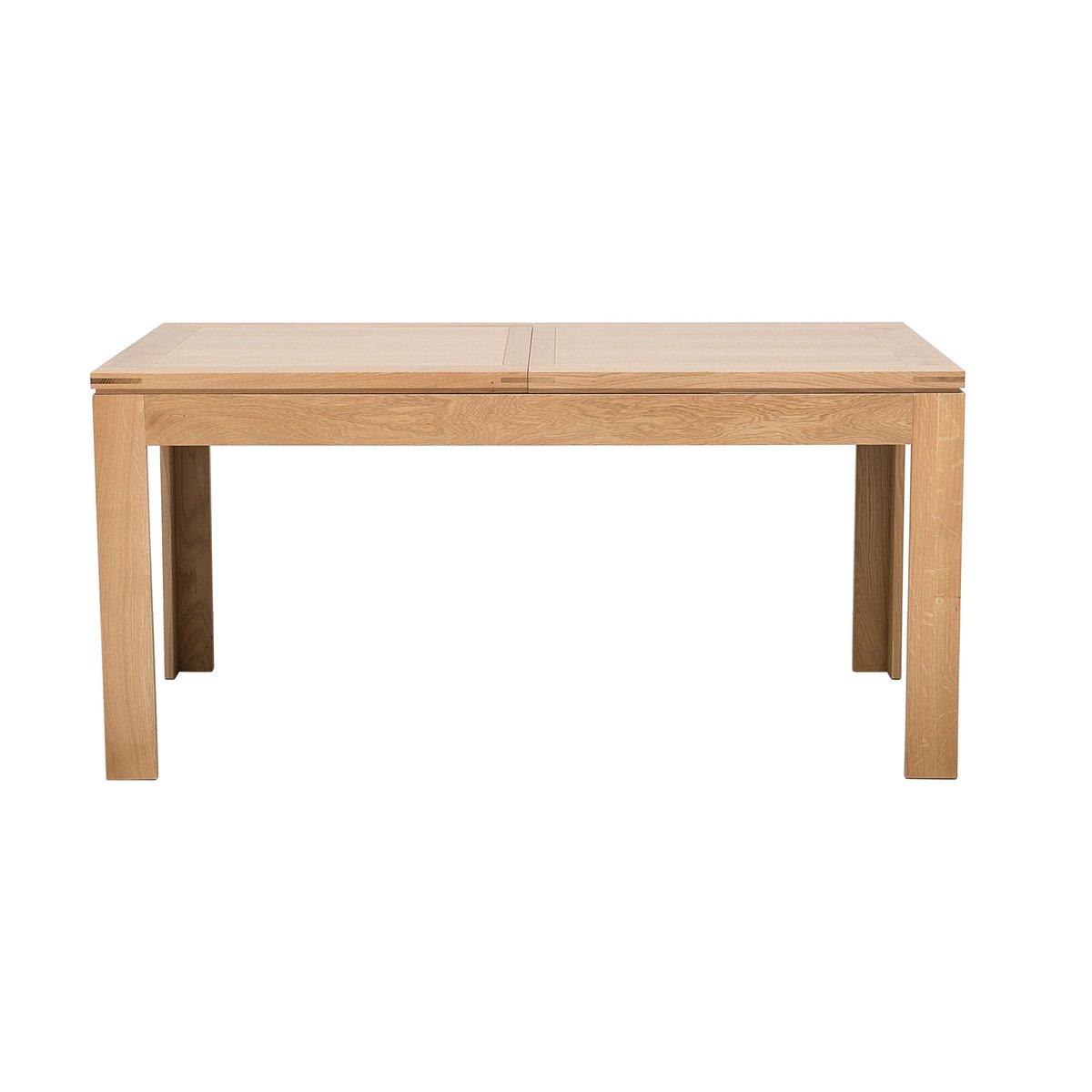Table rectangulaire extensible en chêne clair L160/240 - BOSTON bois clair, HELLIN, DEPUIS 1862