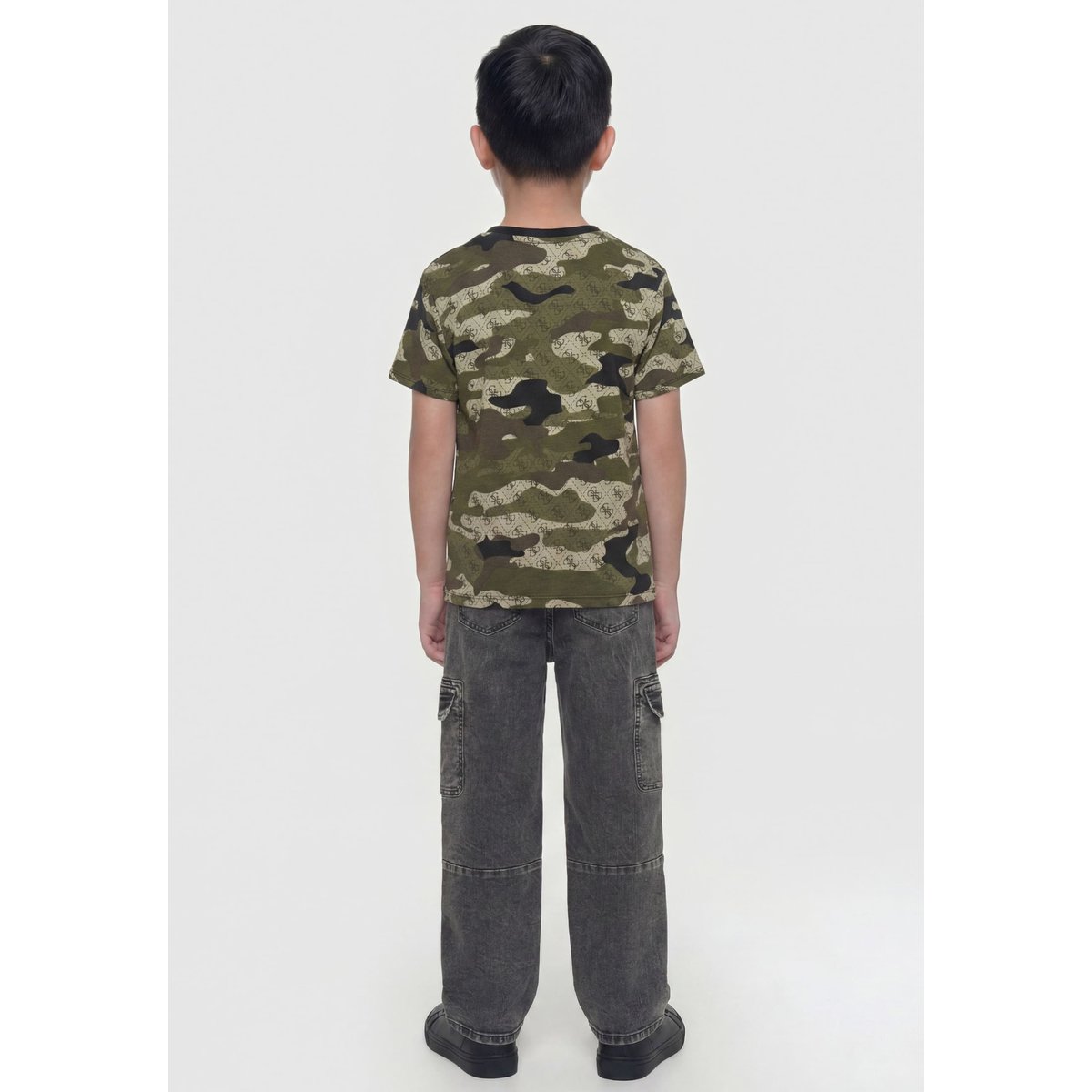 Jeans Cargo gris, GUESS KIDS