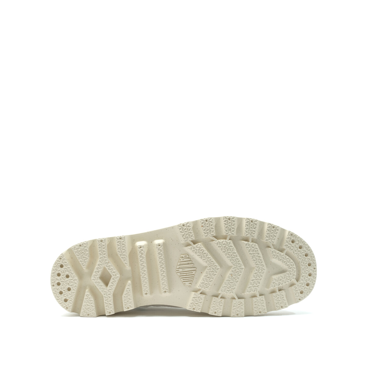 Sneakers alte Pampa Hi Zip Organic bianco, PALLADIUM