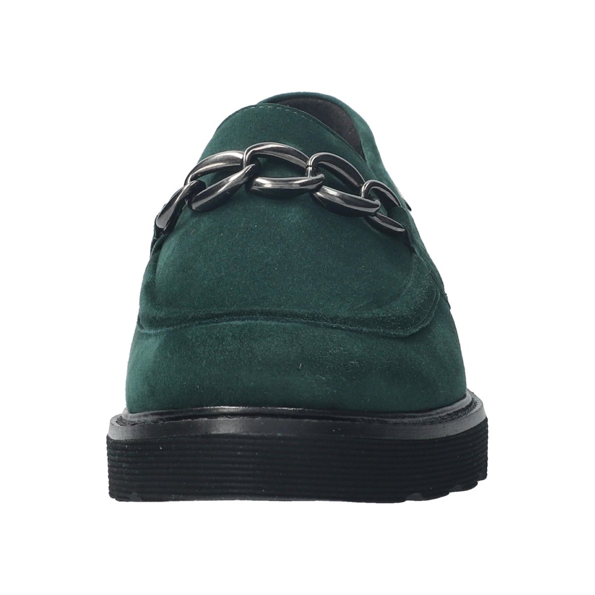 Mocassins en cuir ORLA vert foncé p5140, MEPHISTO