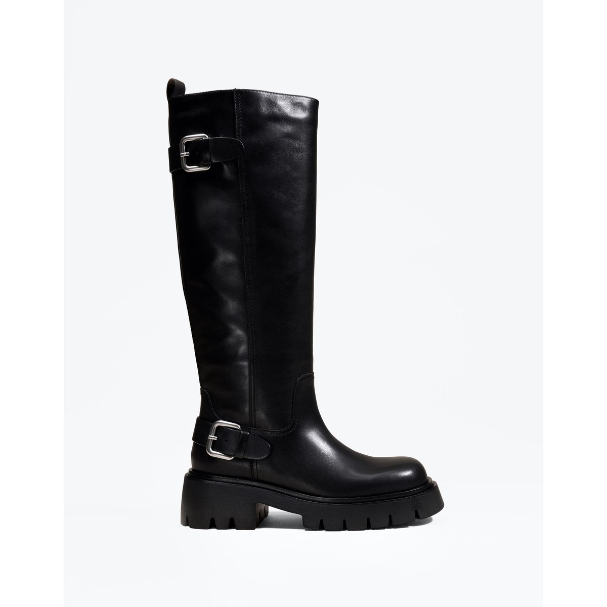 Bottes à semelle crantée HERPEN noir, MI MAI