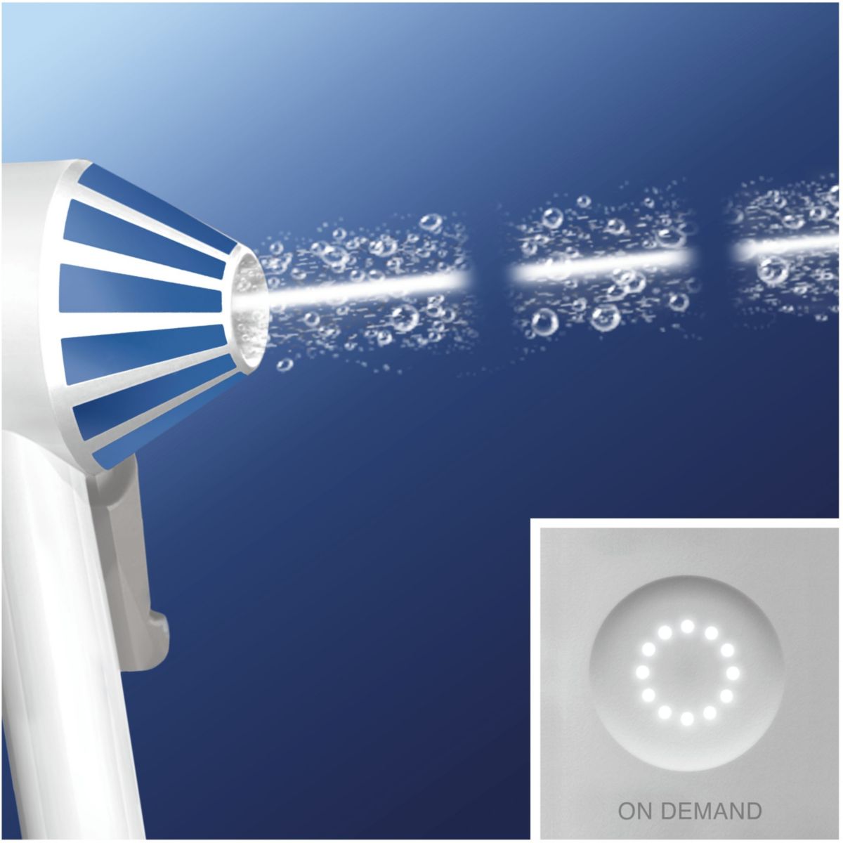 Hydropulseur Aquacare 4 couleur unique, ORAL B