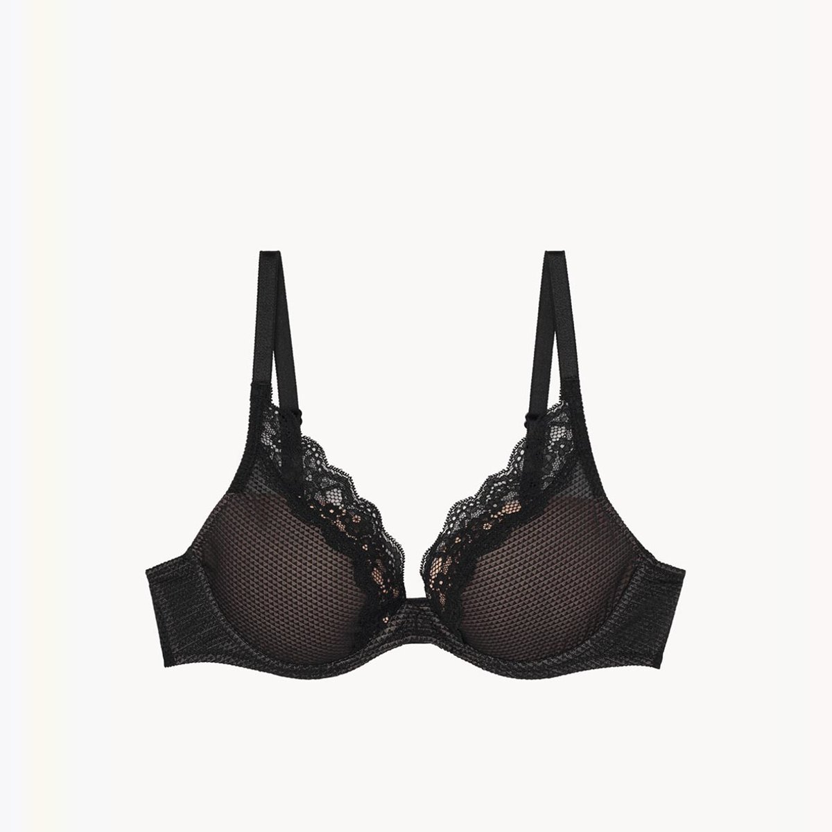Soutien-gorge plongeant BROOKLYN noir, PASSIONATA