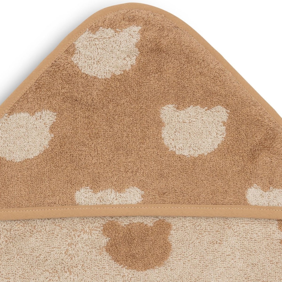 Cape de bain en éponge marron, beige, JOLLEIN