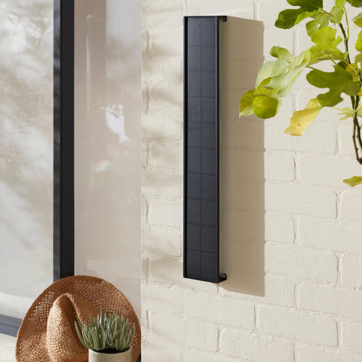 Applique solaire LED, TARGA noir, INSPIRE