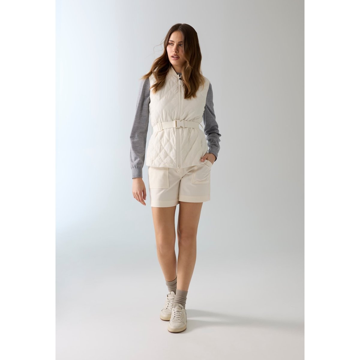 Veste Matelassée blanc, GUESS