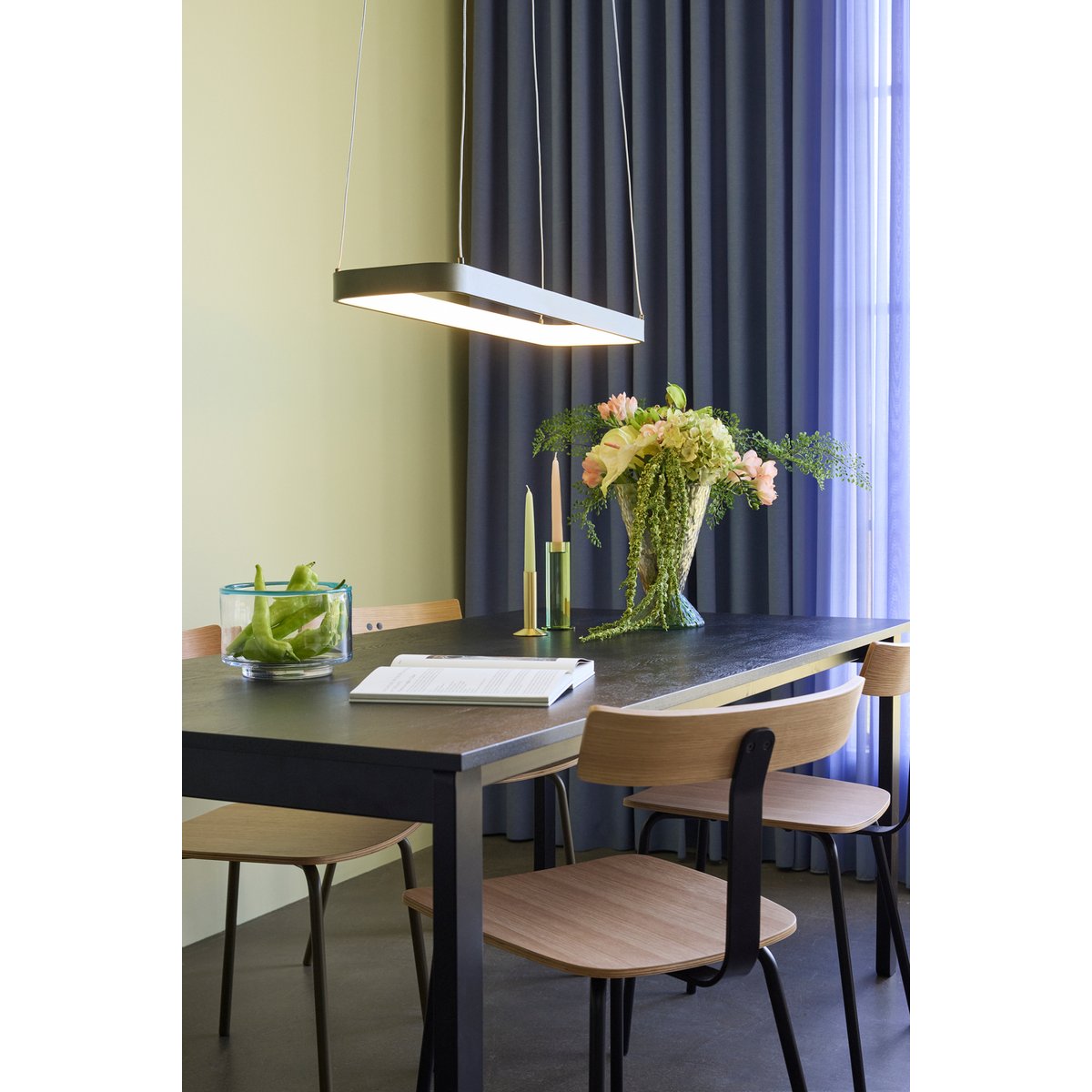 Suspension en aluminium et silicone TUBE autres, HUBSCH