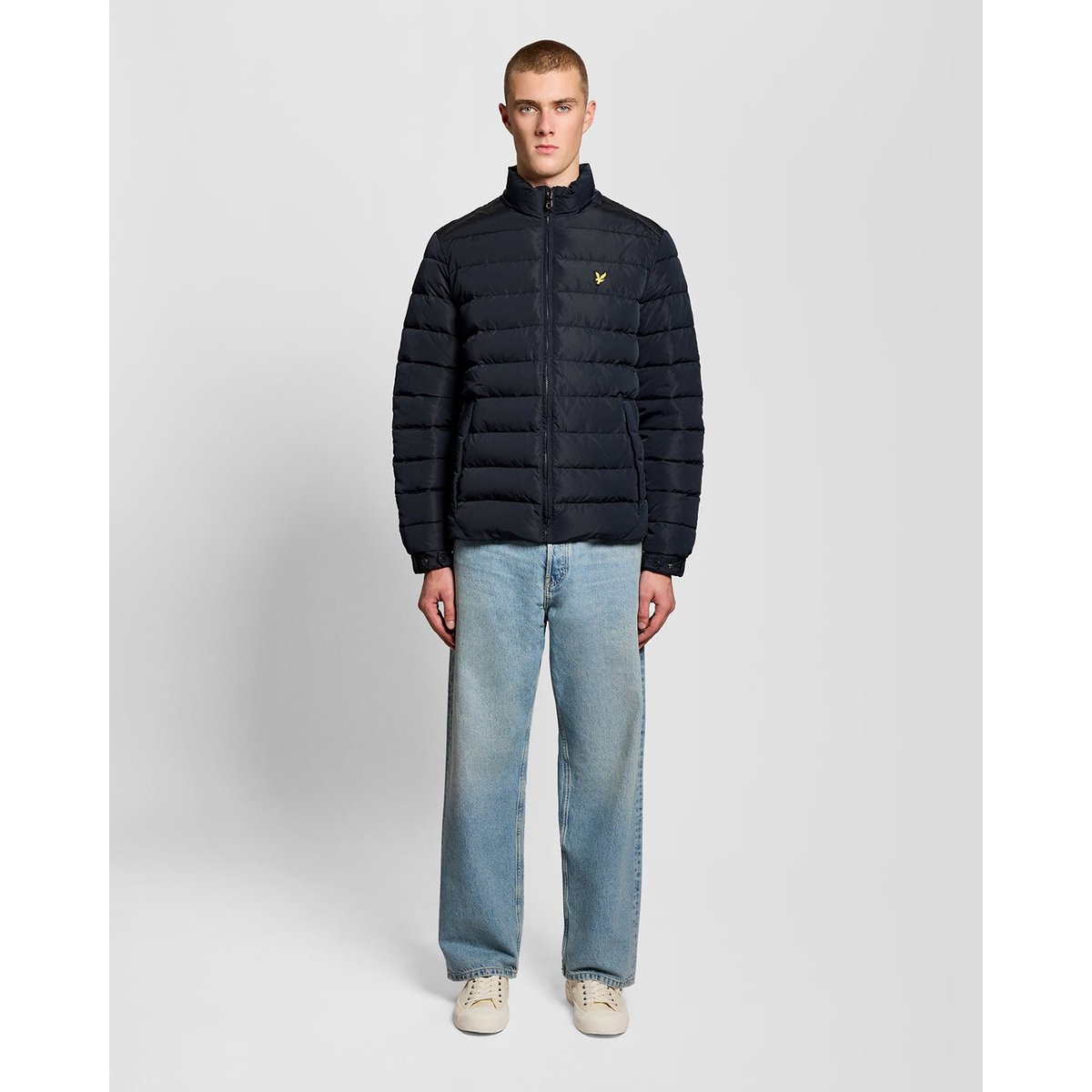 Veste matelassée bleu foncé marine, LYLE & SCOTT