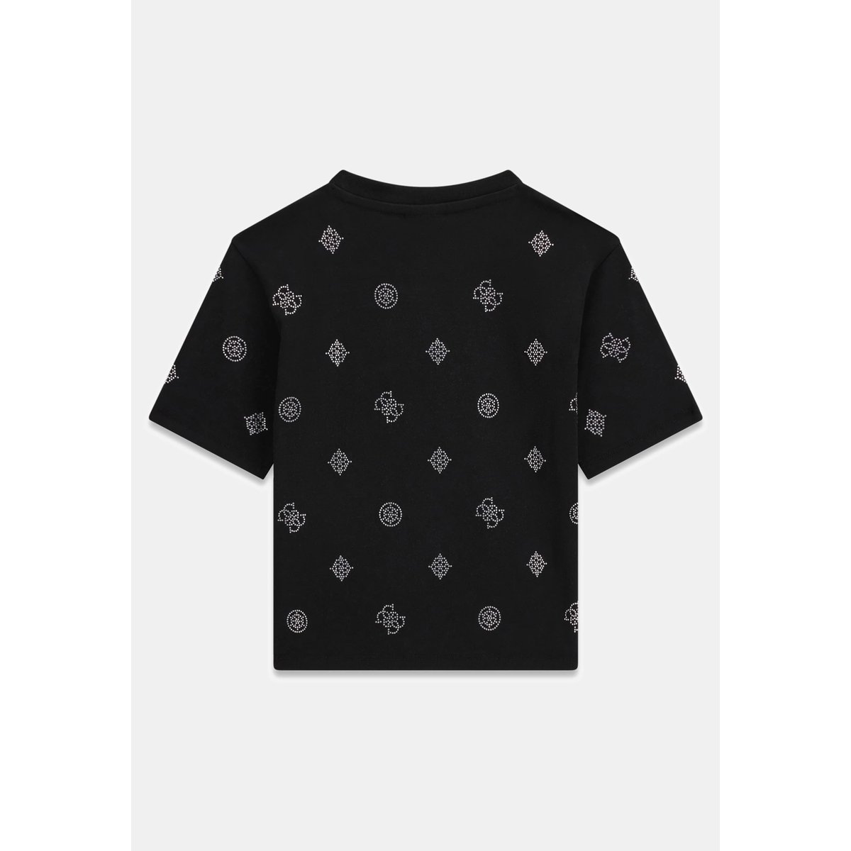 T-Shirt À Logo Imprimé Sur Toute La Surface noir, GUESS KIDS