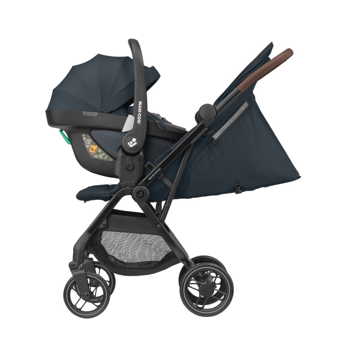 Poussette ultra-compacte Soho gris foncé, MAXI COSI