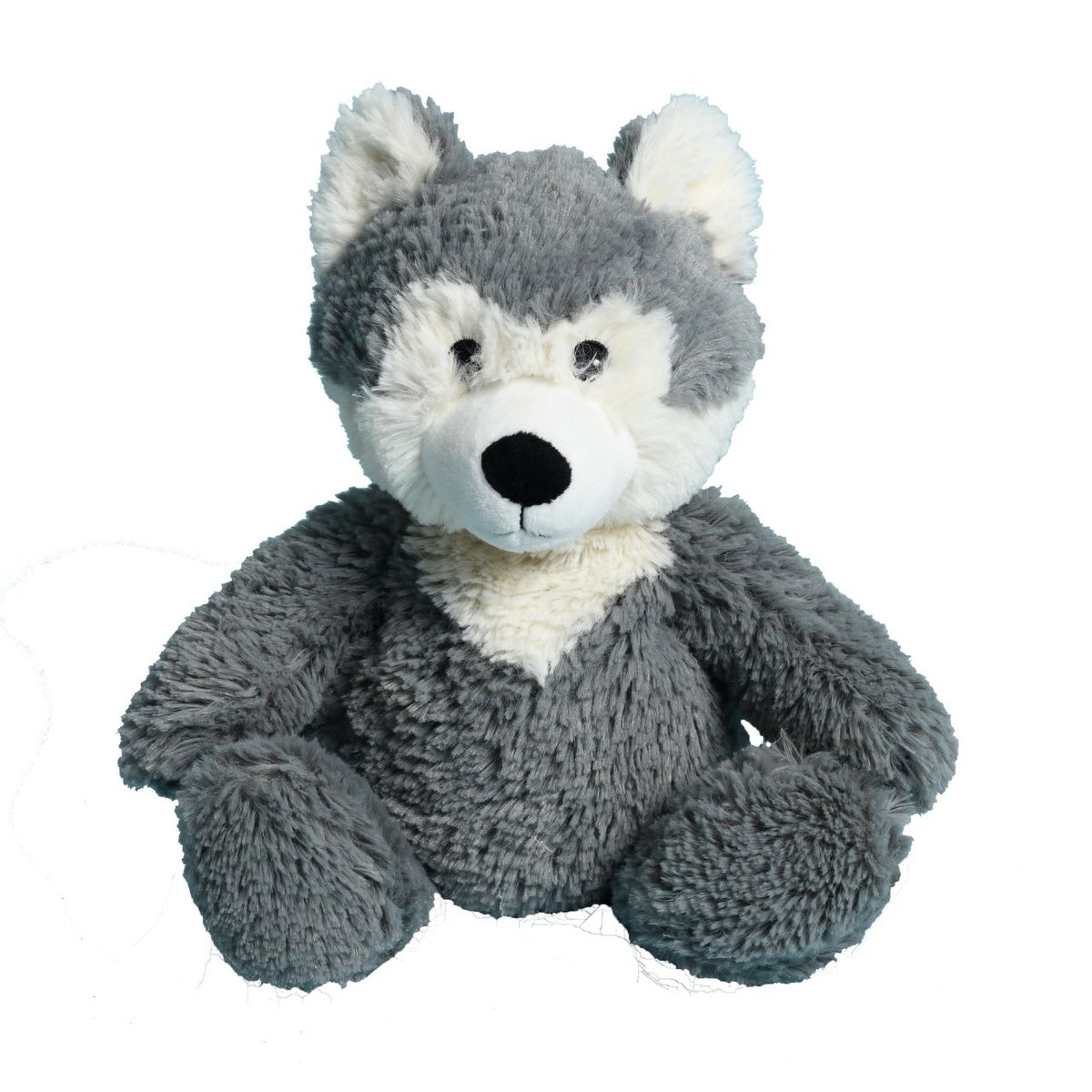 Peluche Bouillotte Loup gris, WARMIES