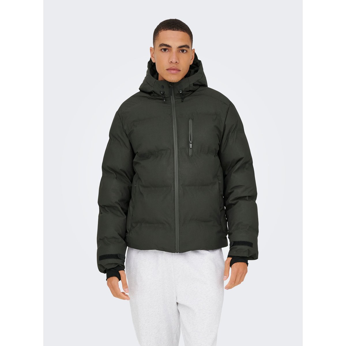 Veste dark grey melange 1, ONLY & SONS
