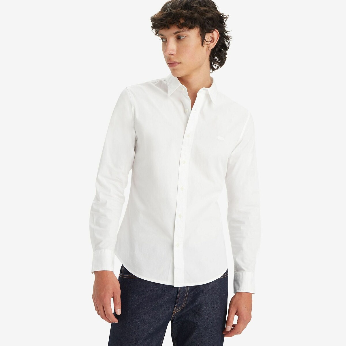 Chemise slim popeline blanc, LEVI'S